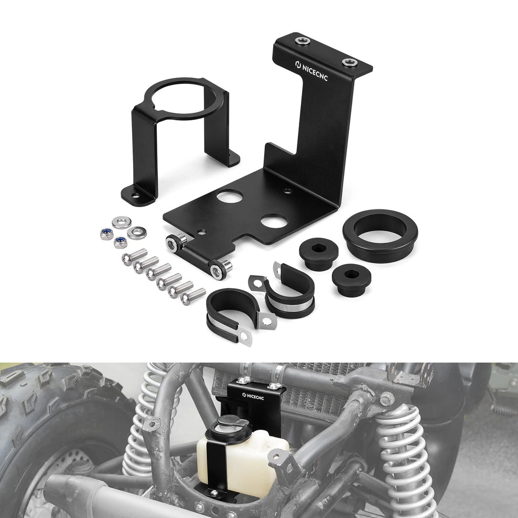 Coolant Reservoir Relocation Bracket for Banshee 350 (1988–2006)