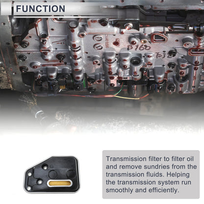 Transmission Filter KM175/KM176 No.MD737840 for Mitsubishi Galant (1992–1998)