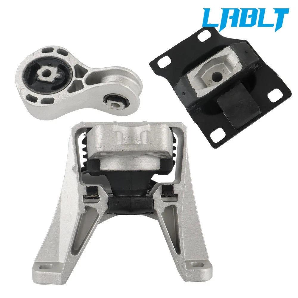 Set of 3 Engine Motor & Trans Mounts for Ford Focus L4 2.0L (2008–2011)