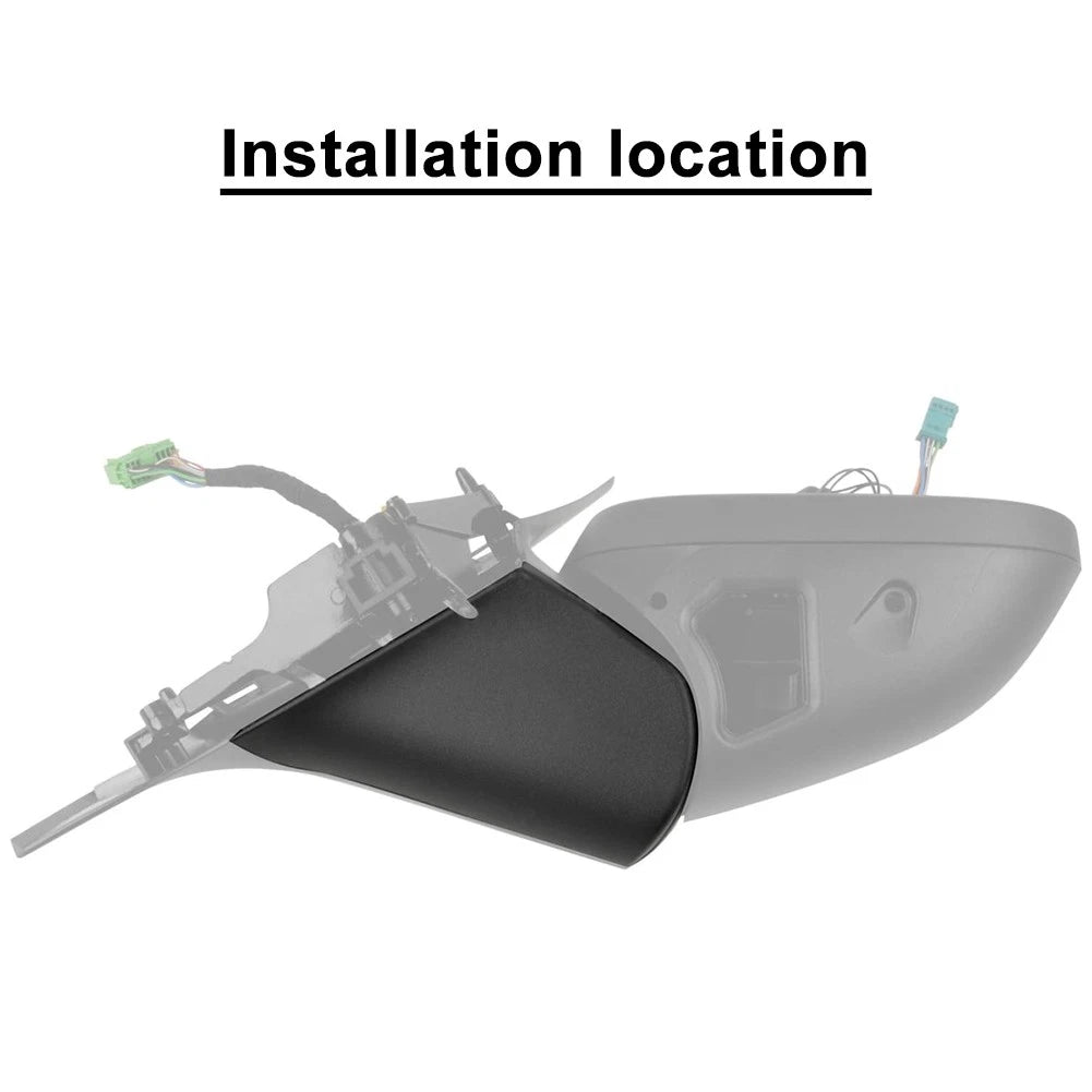 Right Rearview Mirror Lower Cover for Volvo S80 S80L V70 XC70 (2000–2009)