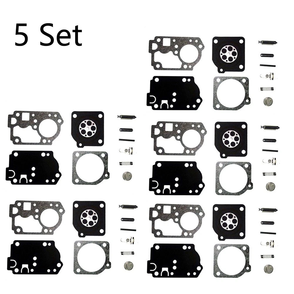 5X Carburetor Gasket Kit for Homelite C1U-W32, C1U-W32A (Zama RB-142)
