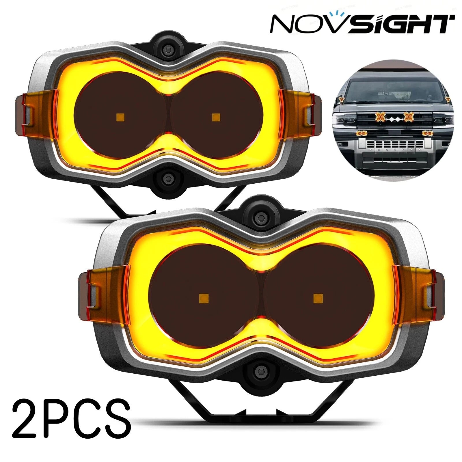 4.5" LED Work Light Pod for Jeep Ford ATV (Reddot Winner)