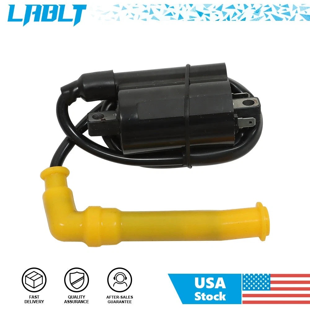 Ignition Coil & Spark Plug Wire Cap for Honda Rincon 680 TRX680FA (2006–2014)