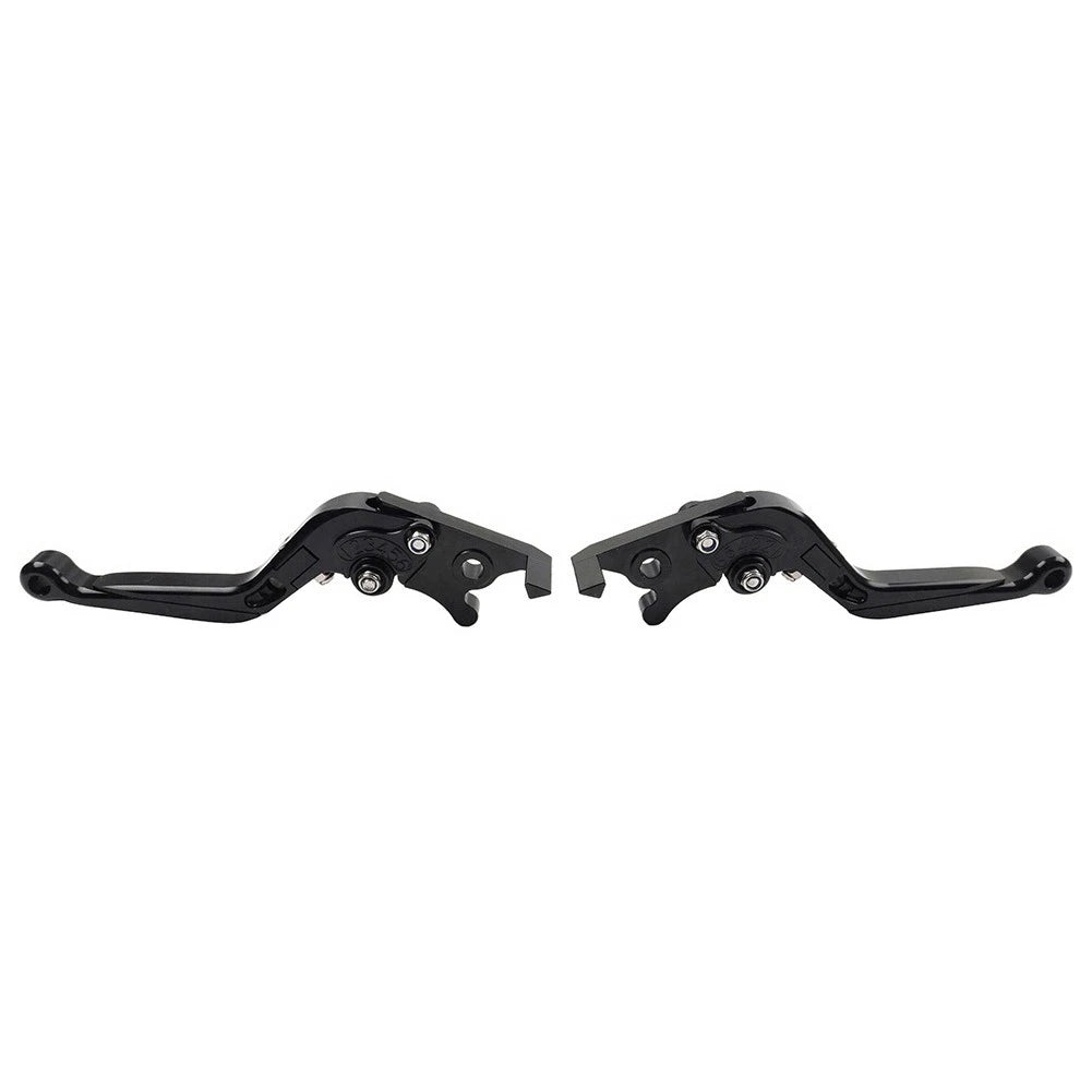 Folding Extendable Brake Clutch Levers for Honda Forza 250 300 (2010–2020) Black