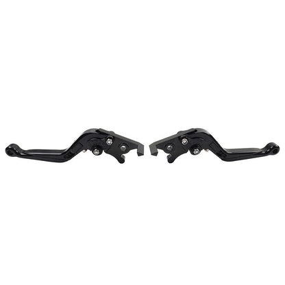 Folding Extendable Brake Clutch Levers for Honda Forza 250 300 (2010–2020) Black