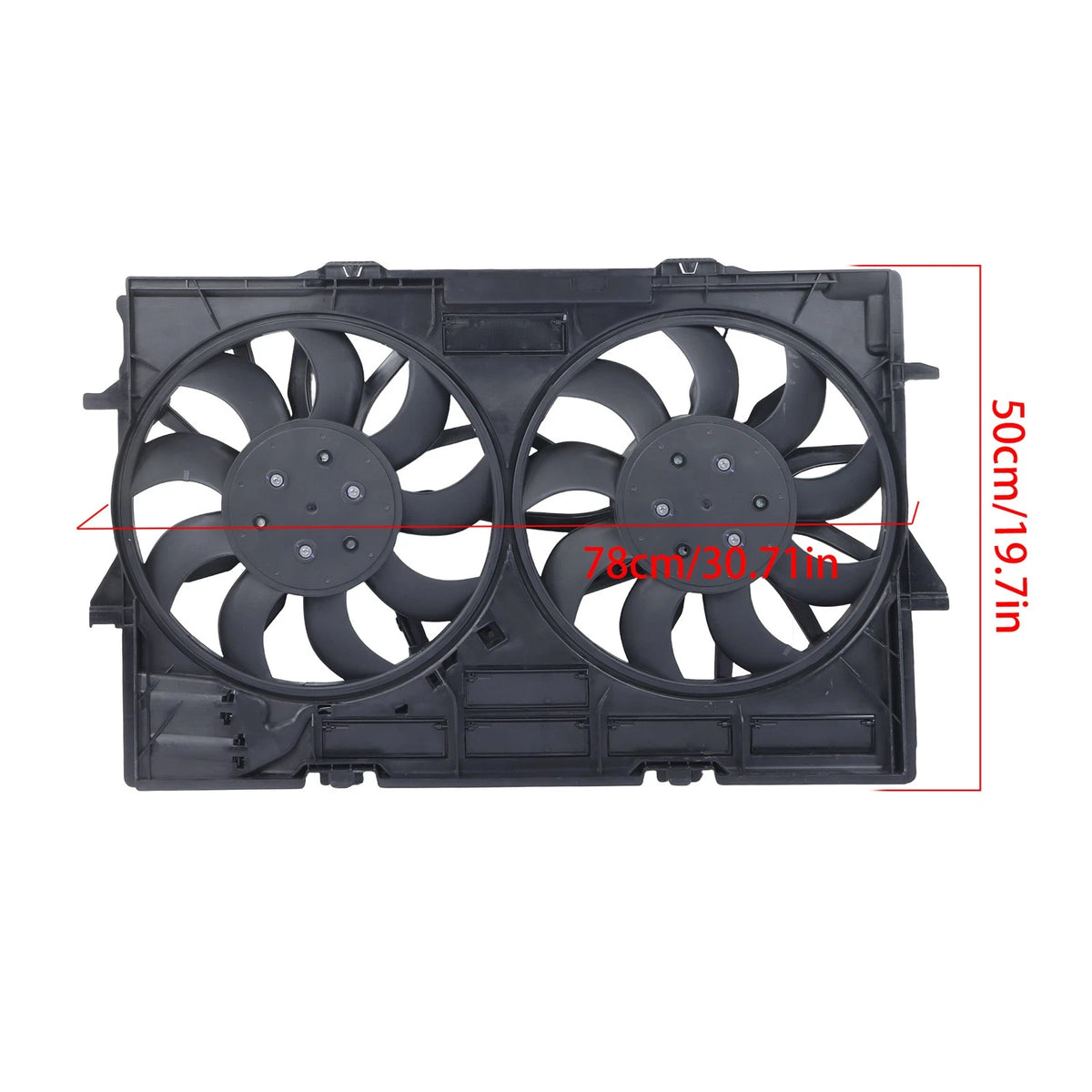 Radiator Cooling Fan Assembly for Porsche Macan (2015–2022) 95B121003