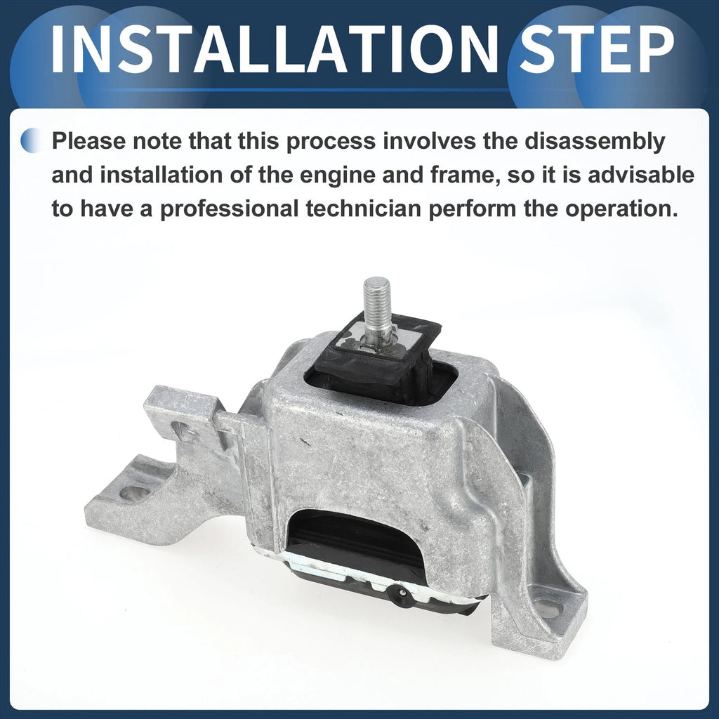 Engine Motor Mount Replacement for BMW Mini 2006–2016 (Rear-Wheel Drive)