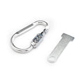 Helmet Lock Quick Release Buckle Fastener +T Bar for Motorcycle Scooter Bike