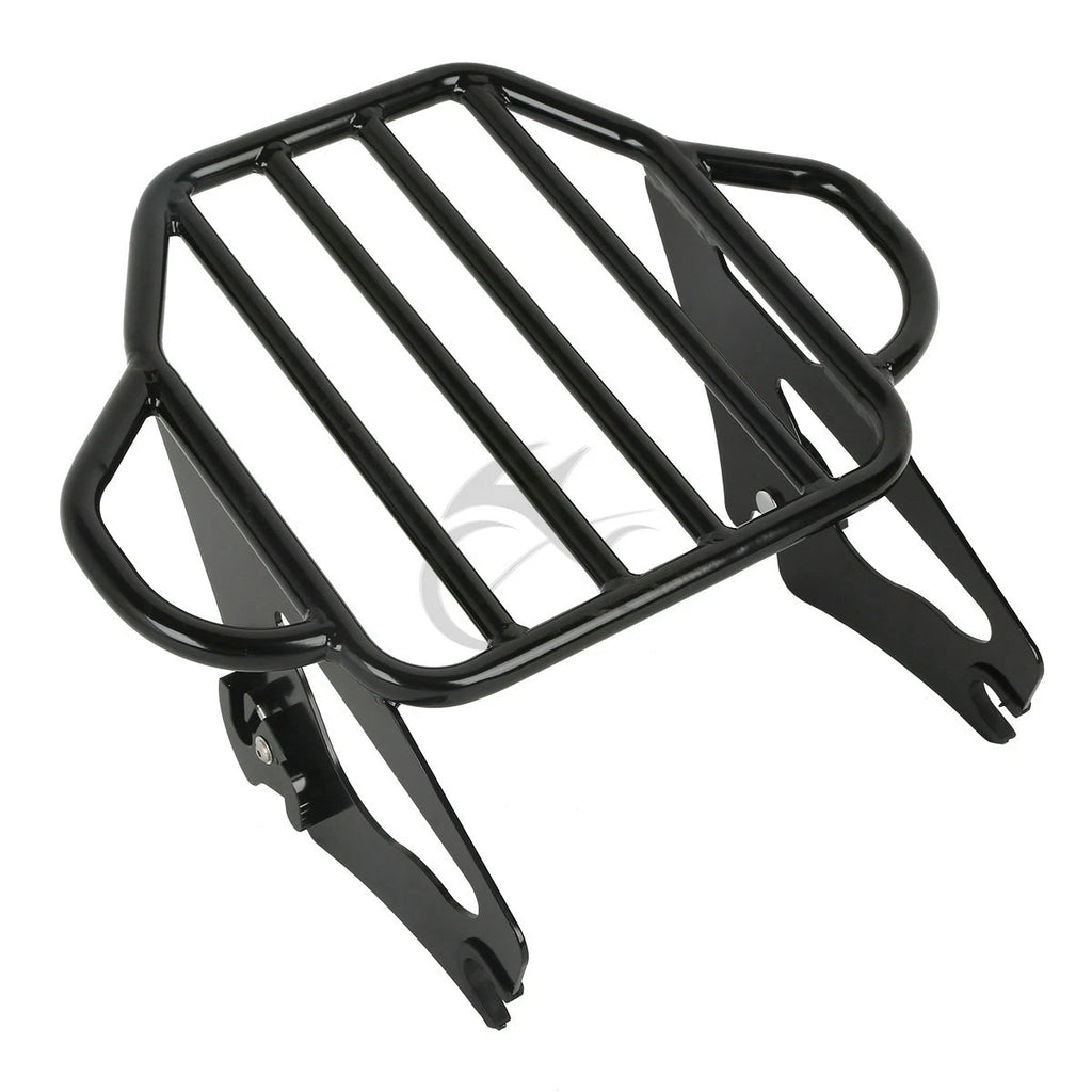 Luggage Rack for Harley Electra Glide (2009–2013) - Black, 4 Point Docking