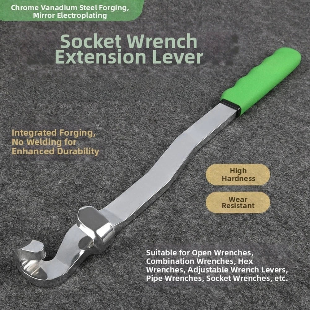 Forged Wrench Extension Bar for Universal Use (390mm)