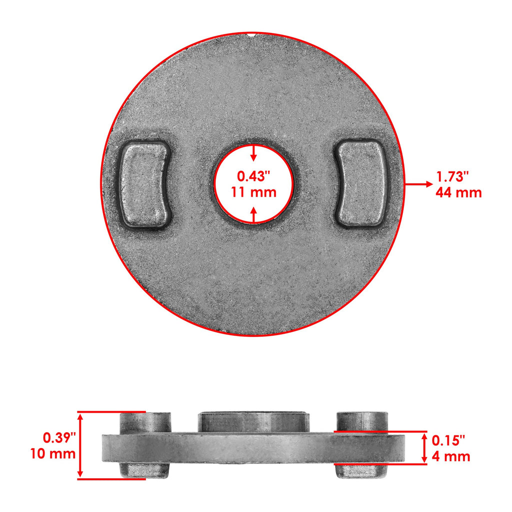 30 Inch Deck Blade Adapter Replacement for Toro Exmark Mower (116–6358–03)
