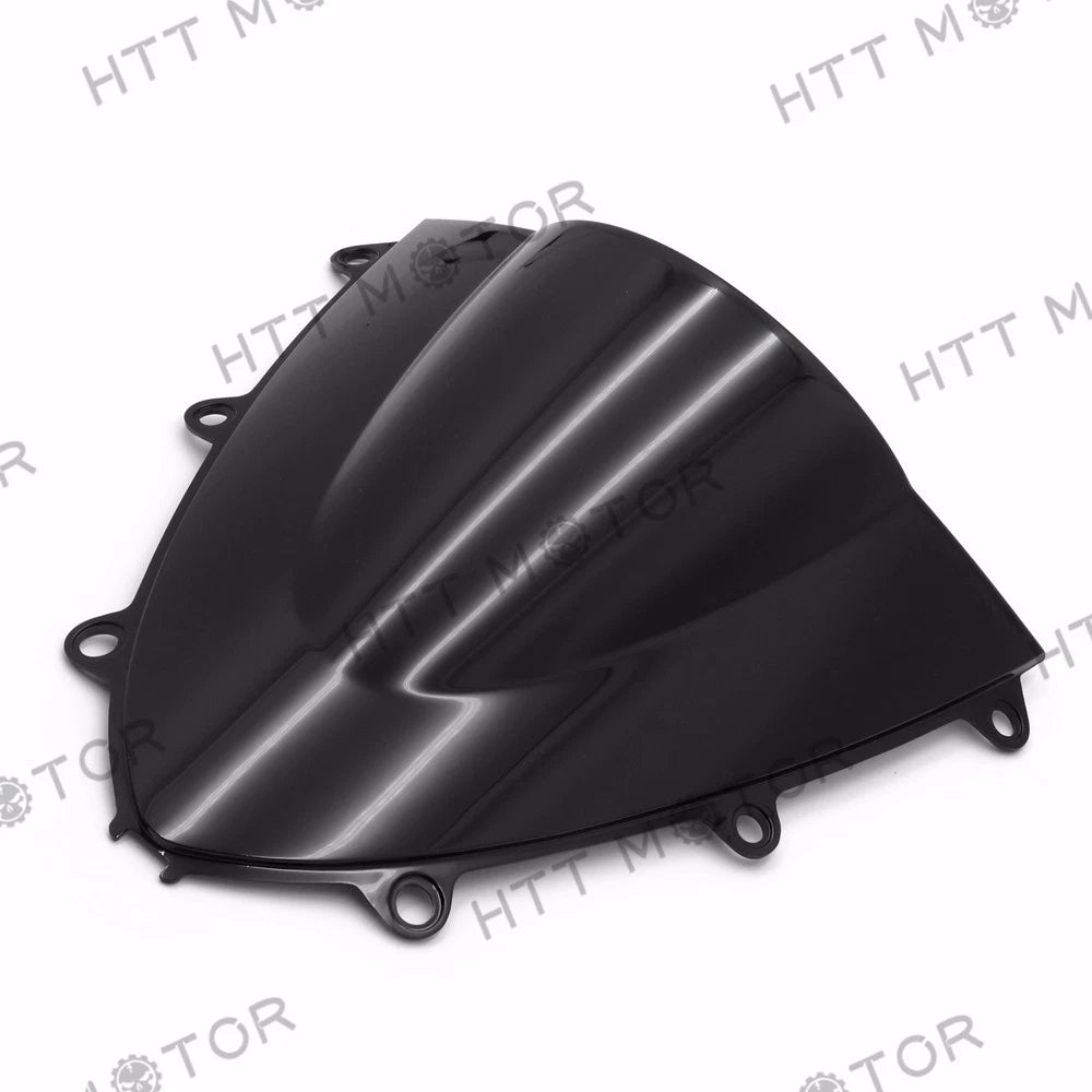Black Double Bubble Windscreen for Honda CBR1000RR (2008–2011)