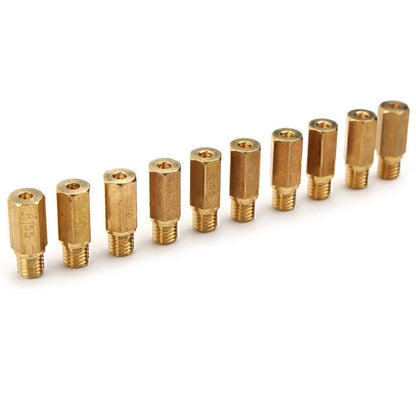10pcs Carburetor Main Jets Kit for PWK OKO CVK (155-178)