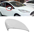 White Wing Mirror Cap for Ford Fiesta MK7 (2008–2017) Right Side