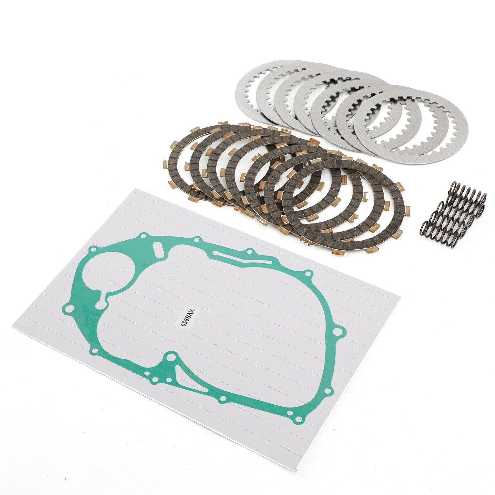 Clutch Plate and Gasket Kit 3B6-W001G-00-00 for Yamaha V Star 650 (1998–Present)