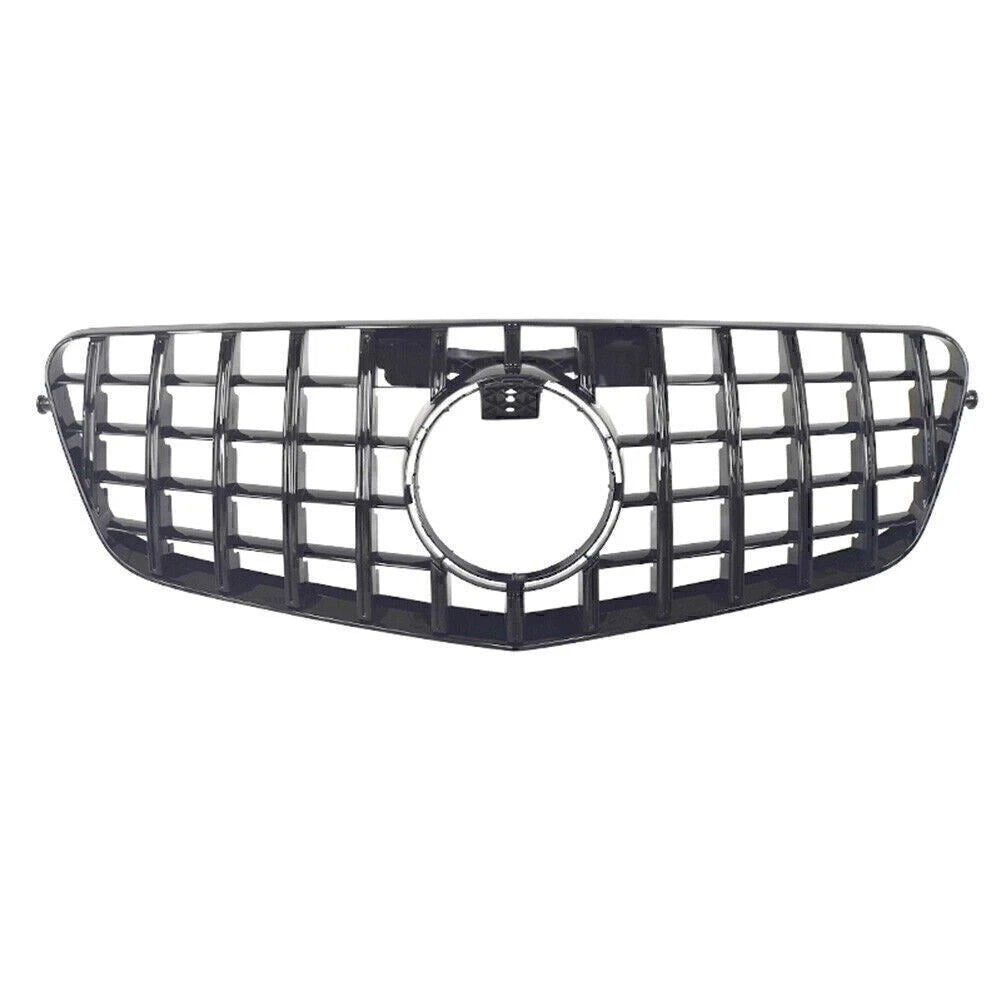 Gloss Black Front Grille for Mercedes Benz E-Class W212 (2010–2013)