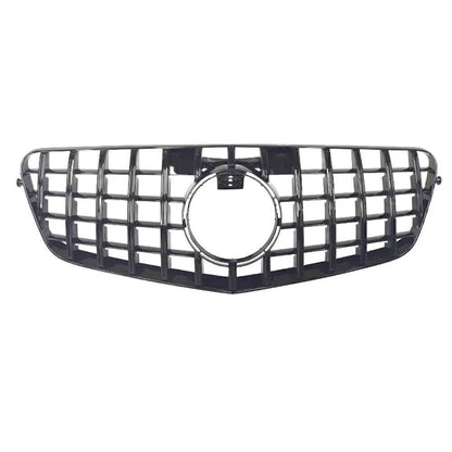 Gloss Black Front Grille for Mercedes Benz E-Class W212 (2010–2013)