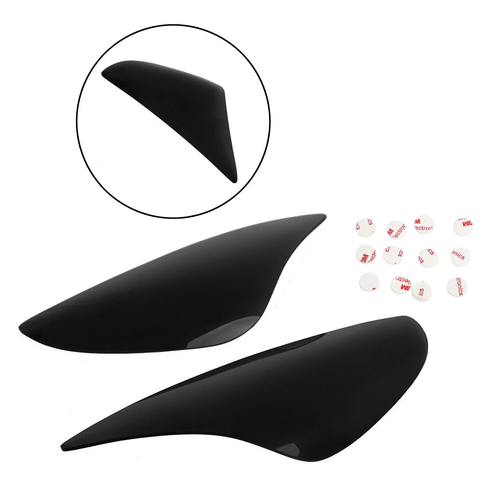 Front Headlight Lens Guard for Kawasaki ZX-6R (2005–2006) Smoke