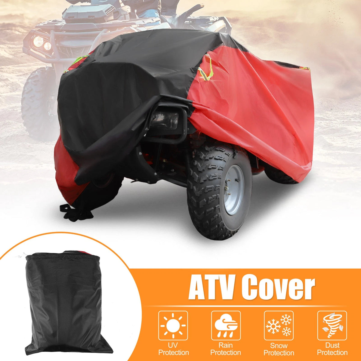 ATV Cover Weatherproof Replacement for Polaris Sportsman ACE 250-1000 (2018–2020)