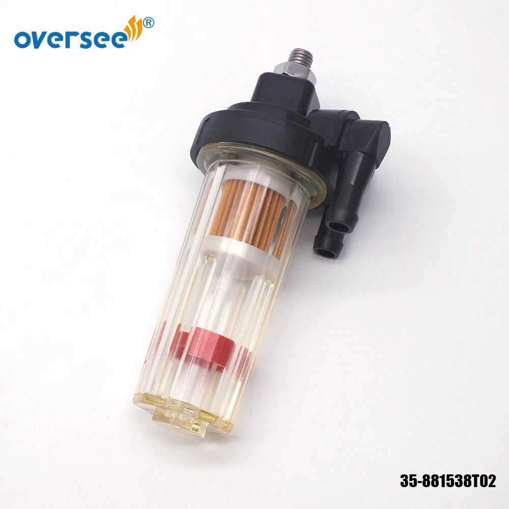 Fuel Filter Assembly for Mercury Outboard 75-90-115HP (35-881538T02, 35-881538T1)