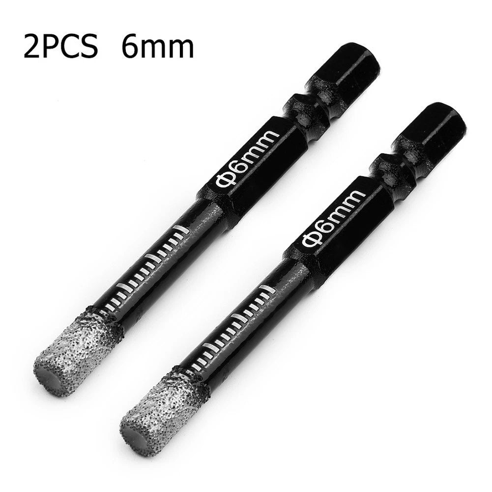 6mm Diamond Dry Drill Bit for Hex Shank Marble