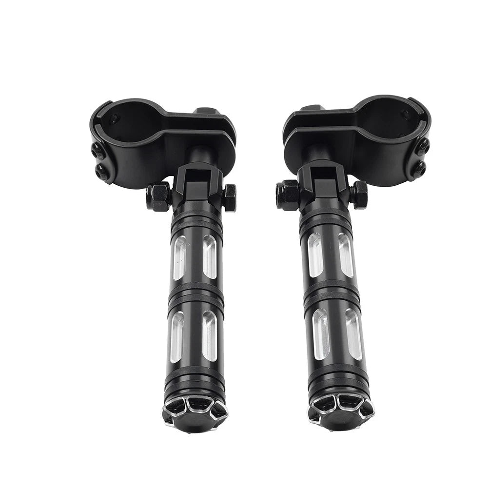 Engine Guard Bar Foot Pegs for Harley & Yamaha (25-32mm)