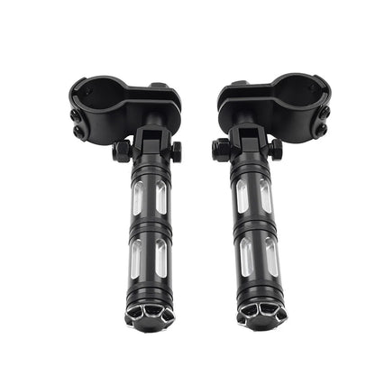 Engine Guard Bar Foot Pegs for Harley & Yamaha (25-32mm)