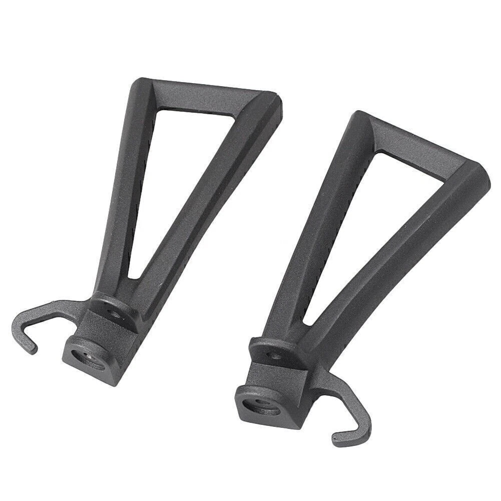 Rear Pillion Footrest Set Black for Yamaha YZF-R6 (2006–2011)