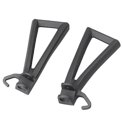 Rear Pillion Footrest Set Black for Yamaha YZF-R6 (2006–2011)