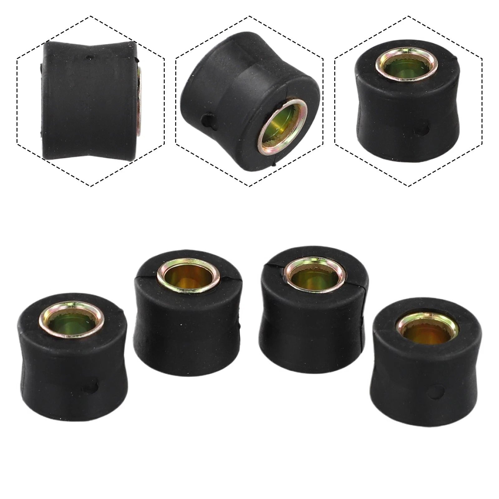 Rubber Shock for Dirt Bike ATV Quad (1-5mm Deviation)
