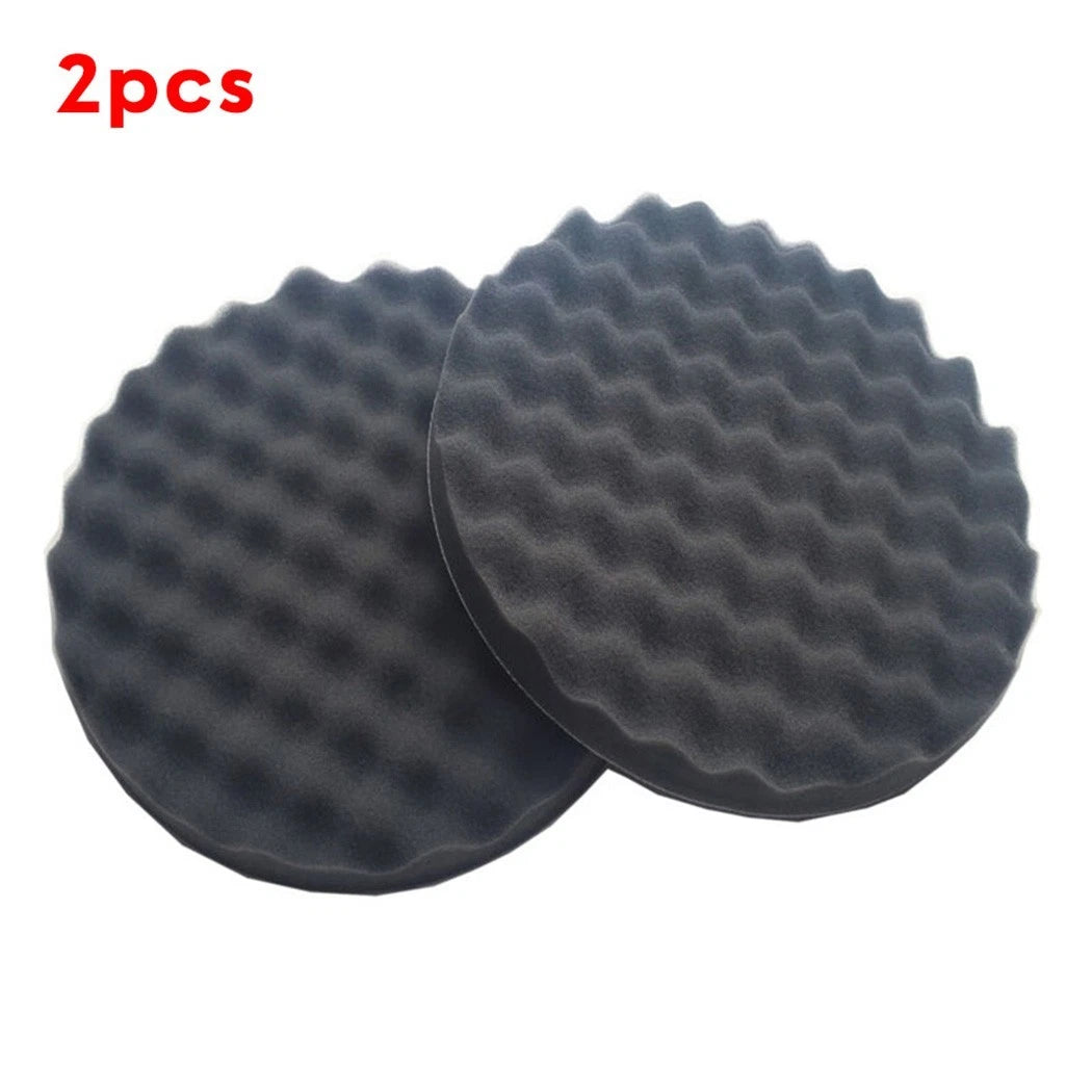 2X Round 8 Inch Car Buffing Pad Polishing Foam for Scratch Removal