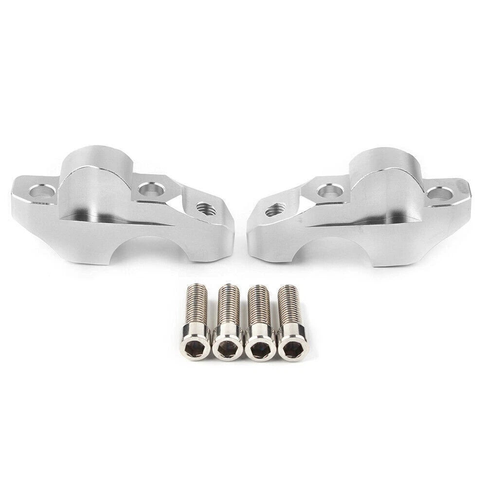 2Pcs Handlebar Extension Back Moved Up Handle Bar Riser for BMW S1000R Aluminum