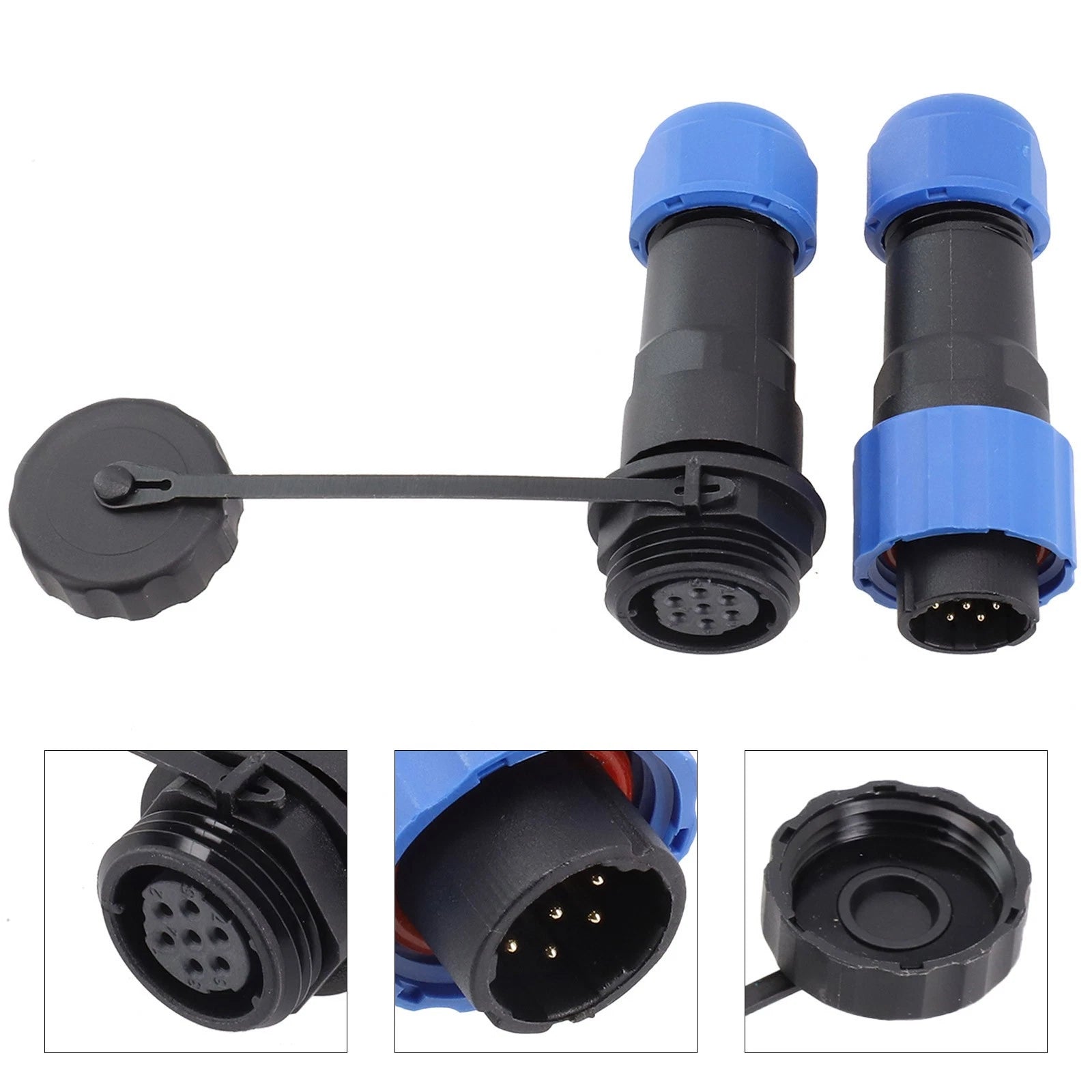 Aviation Cable Connector Socket IP68 for