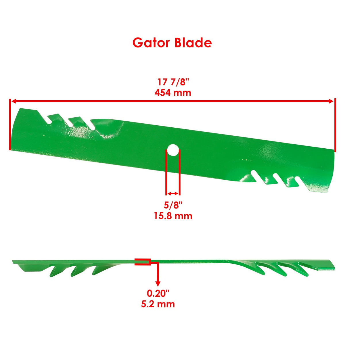 Deck Blade Replacement 52 Inch for Hustler Mini Z and Super Mini Z (2005–2005)