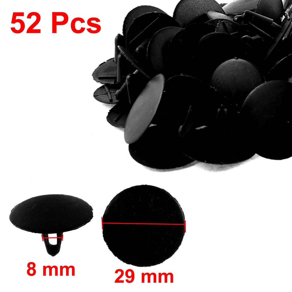 52Pcs Bonnet Insulation Clip Panel Fastener Replacement for Toyota (2005–2015)