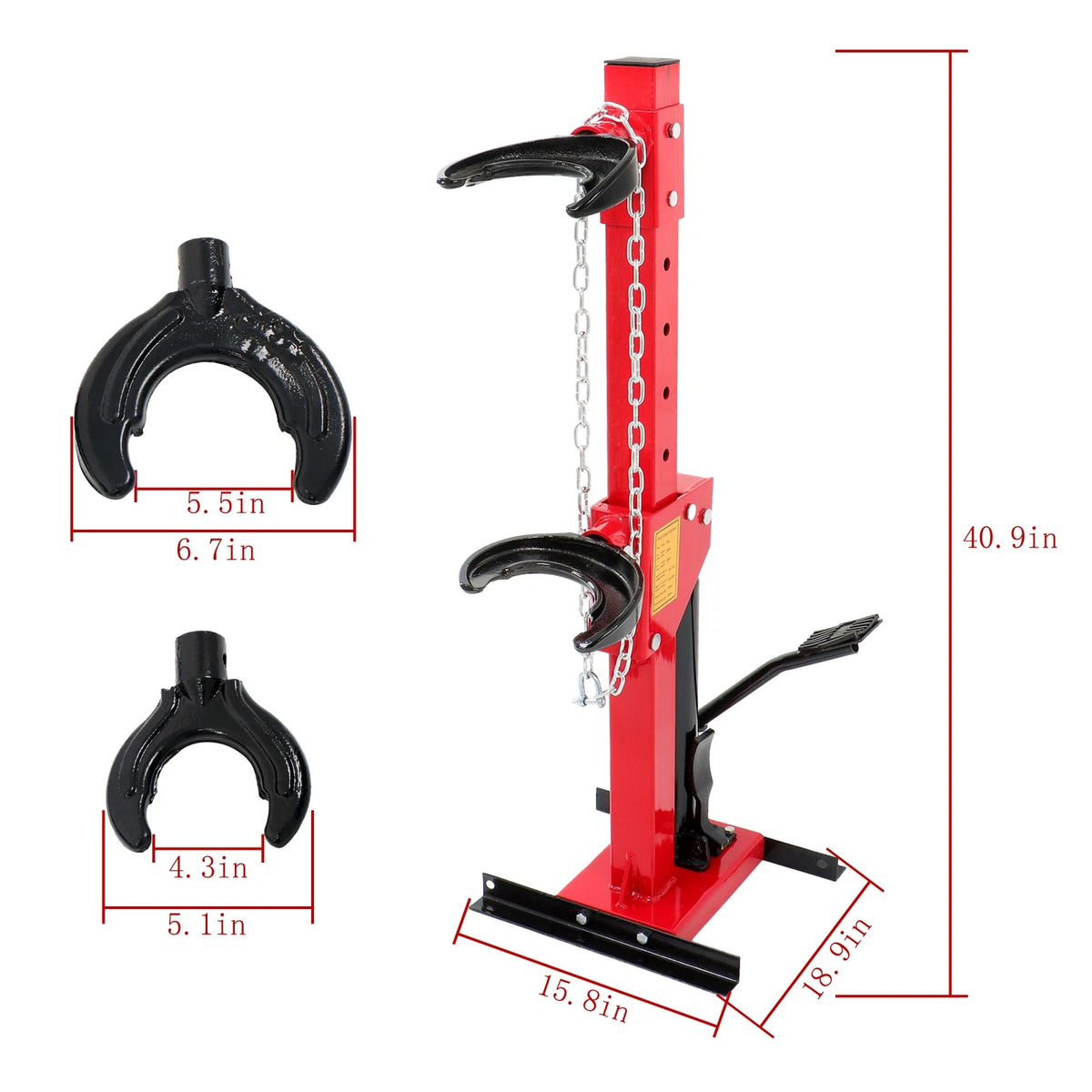 Coil Spring Compressor Tool Kit for Auto Strut (4.5T)