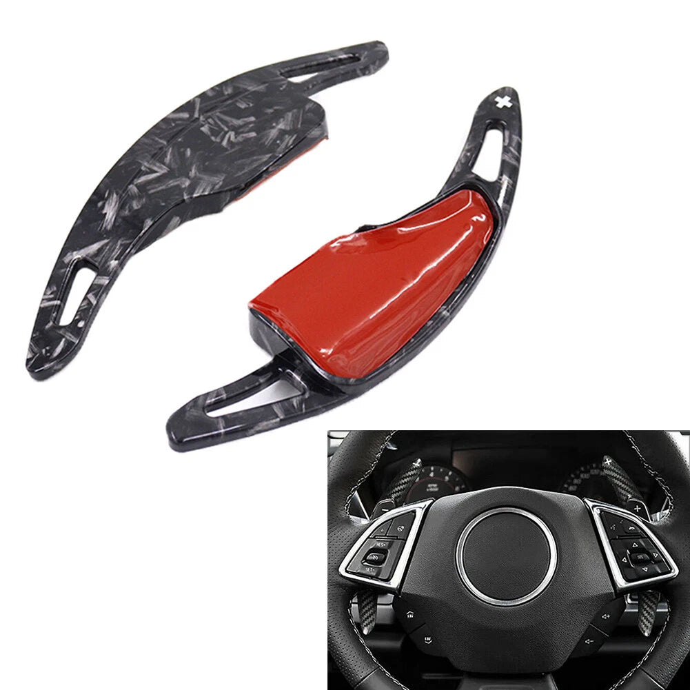 Steering Wheel Shift Paddle Extension for Chevrolet Camaro Corvette C7 (2014–2019)