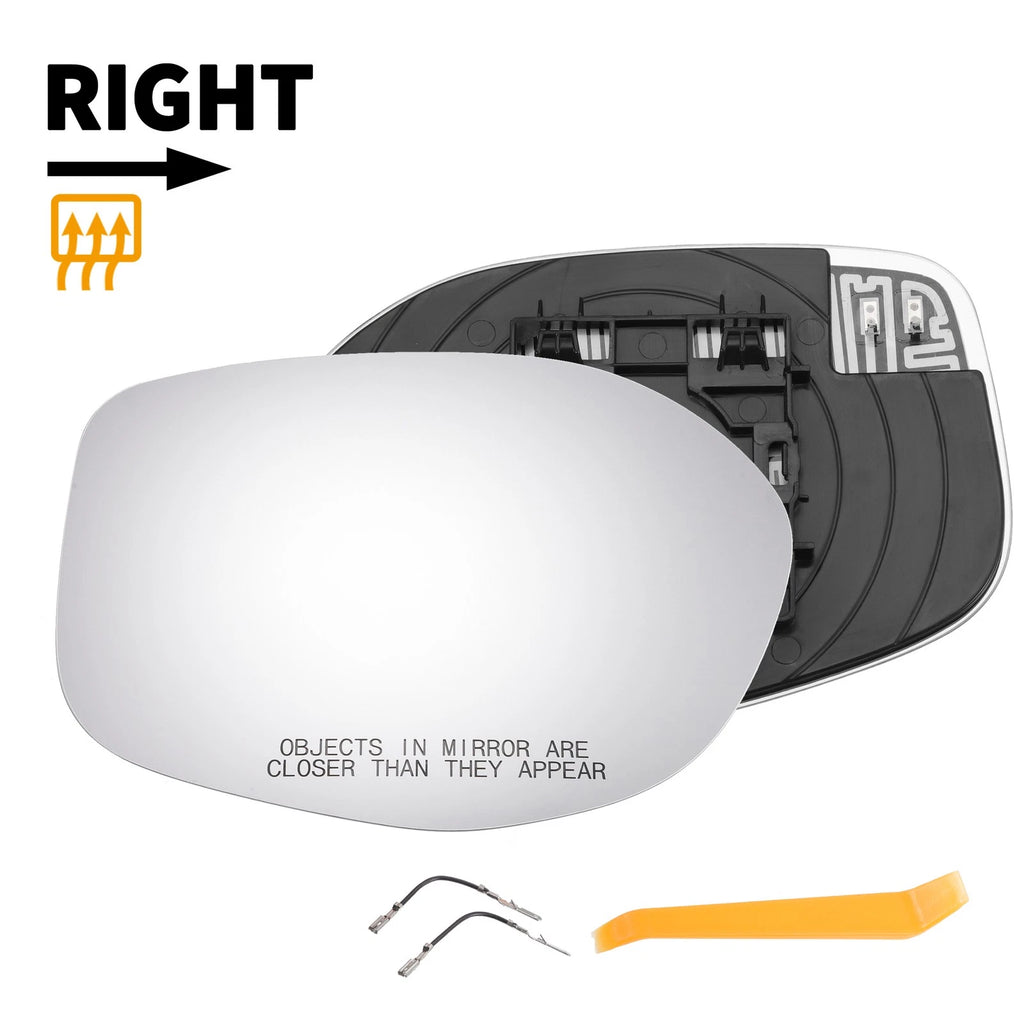 Right Side Mirror Glass with Back Heated for Honda Odyssey (2014–2017)