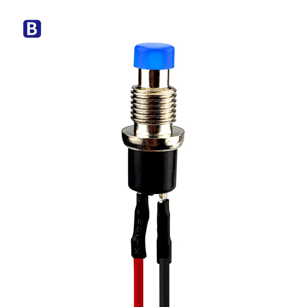 12pcs 7mm Momentary Push Button Switch SPST ON Off for Circuits