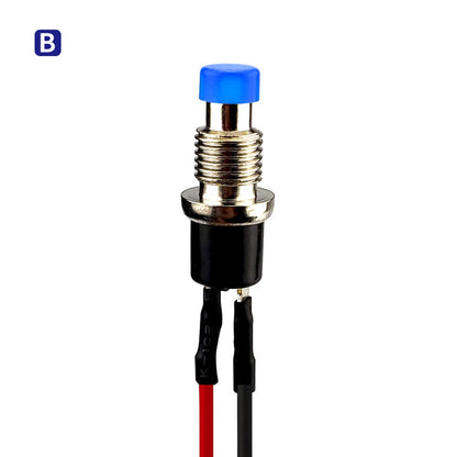 12pcs 7mm Momentary Push Button Switch SPST ON Off for Circuits