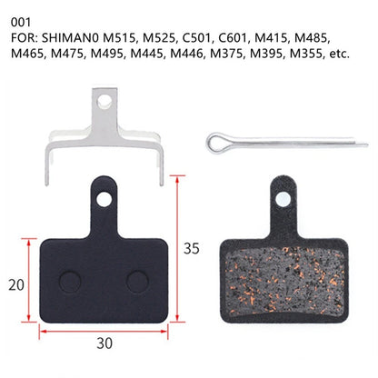 1 Pair Sintered Metal Disc Brake Pads for