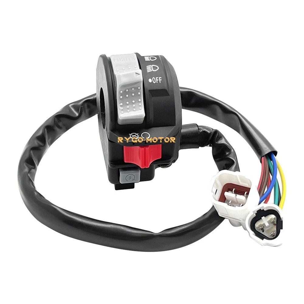 Left Handlebar Switch for Yamaha YFM250X Bear Tracker 250 (2000–2006)