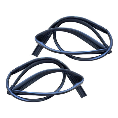 Set of 2 Front Door Channel Weatherstrip for Honda Civic EK# 2D 3D (1996–2000)
