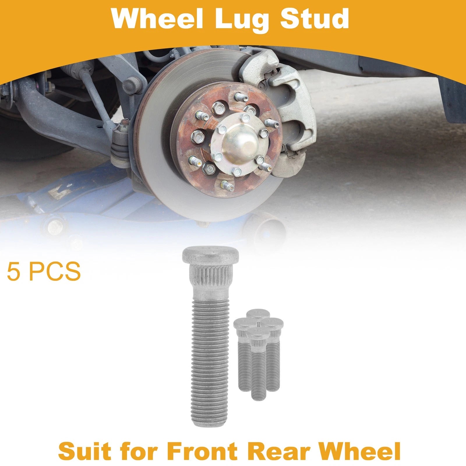 Wheel Lug Stud M14x1.5 Replacement for Ford F150 (2016–2025) 5 Pack