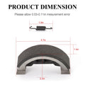 2X Brake Shoe Set for John Deere 750 770 790 (Replaces M805735 CH15072)