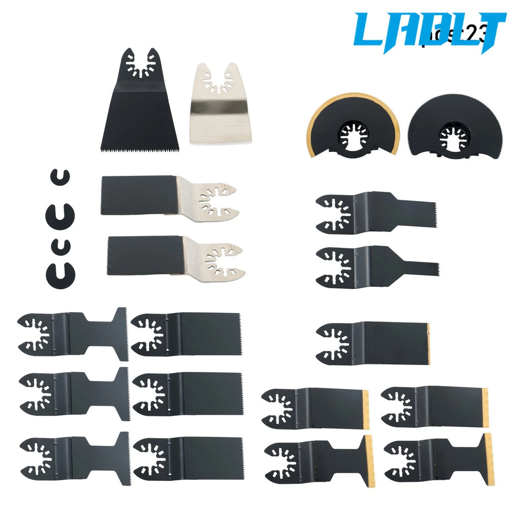 23 Pcs Steel Oscillating Tool Set for Metal & Nails