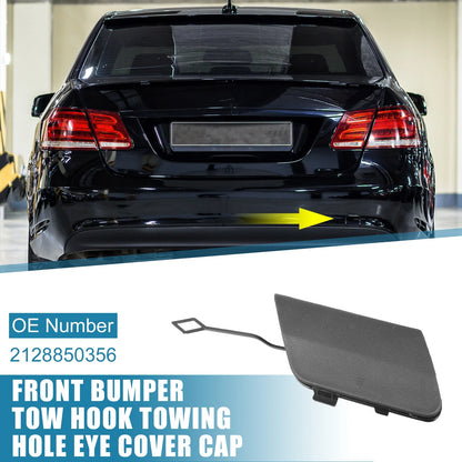 Tow Hook Cover for Mercedes-Benz E200 (2014–2016) 2128850356 Black