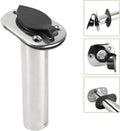 4X Stainless Steel Fishing Rod Holder for Boat (30 Degree)