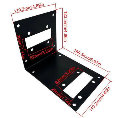 L Shaped Mounting Bracket for Car Air Diesel Heater