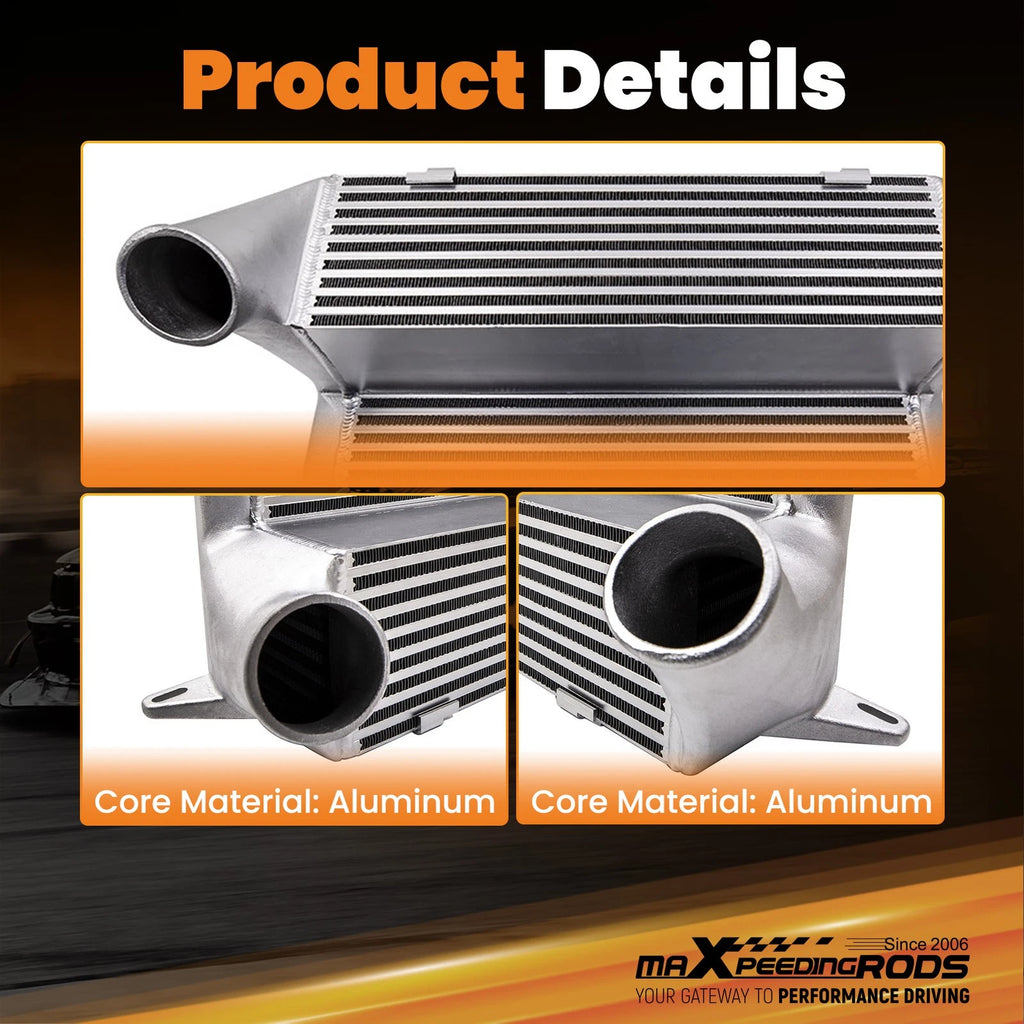 7.5" Aluminum Intercooler for BMW 135i/335i/335xi E82 E90 E91 E92/E93 (2008–2011)
